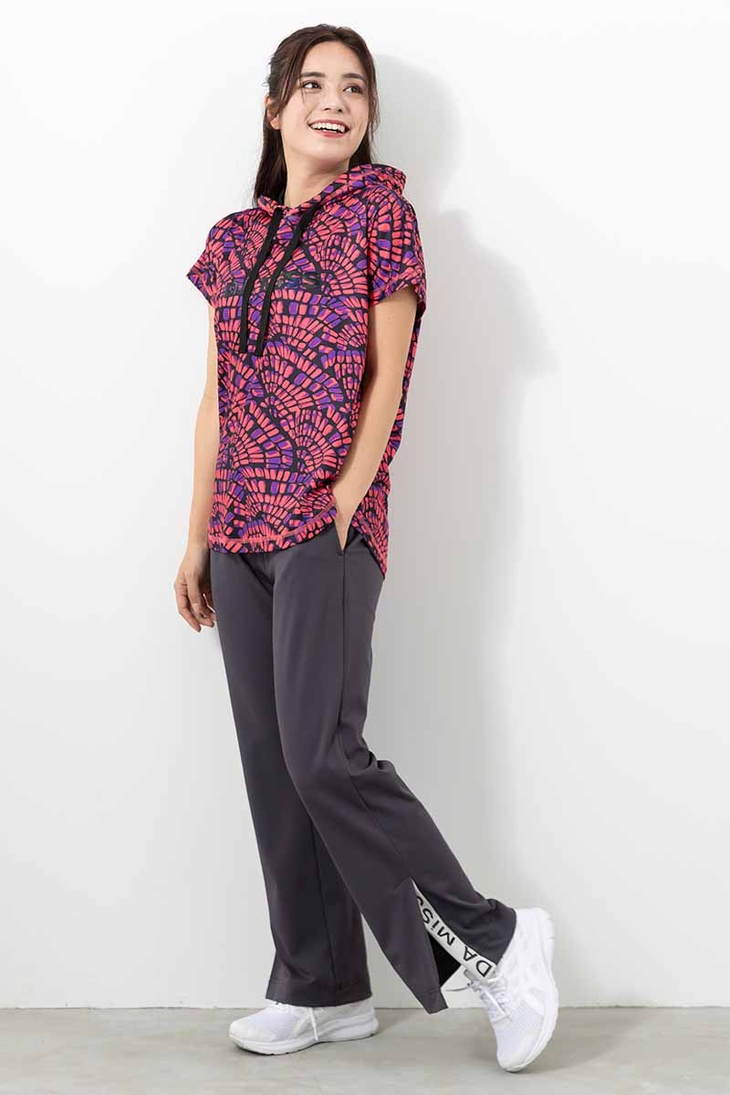 スリットロゴパンツ チャコール 1432-1203