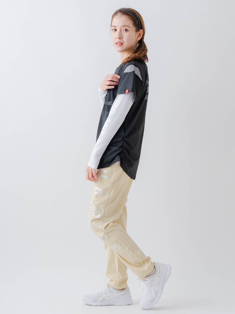 チュールデコTシャツ  ブラック  1634-1465