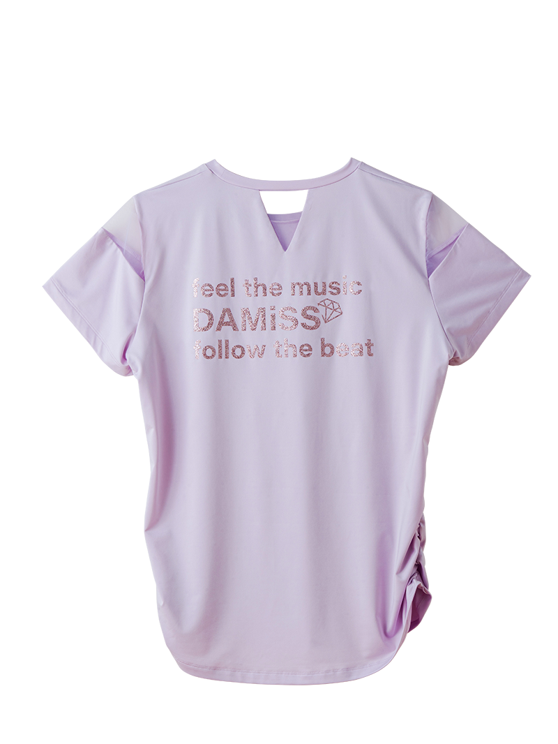 チュールデコTシャツ  ブラック  1634-1465