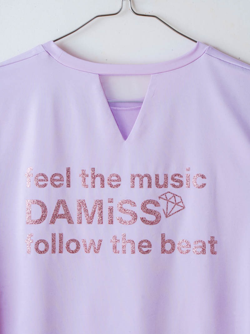 チュールデコTシャツ  ブラック  1634-1465