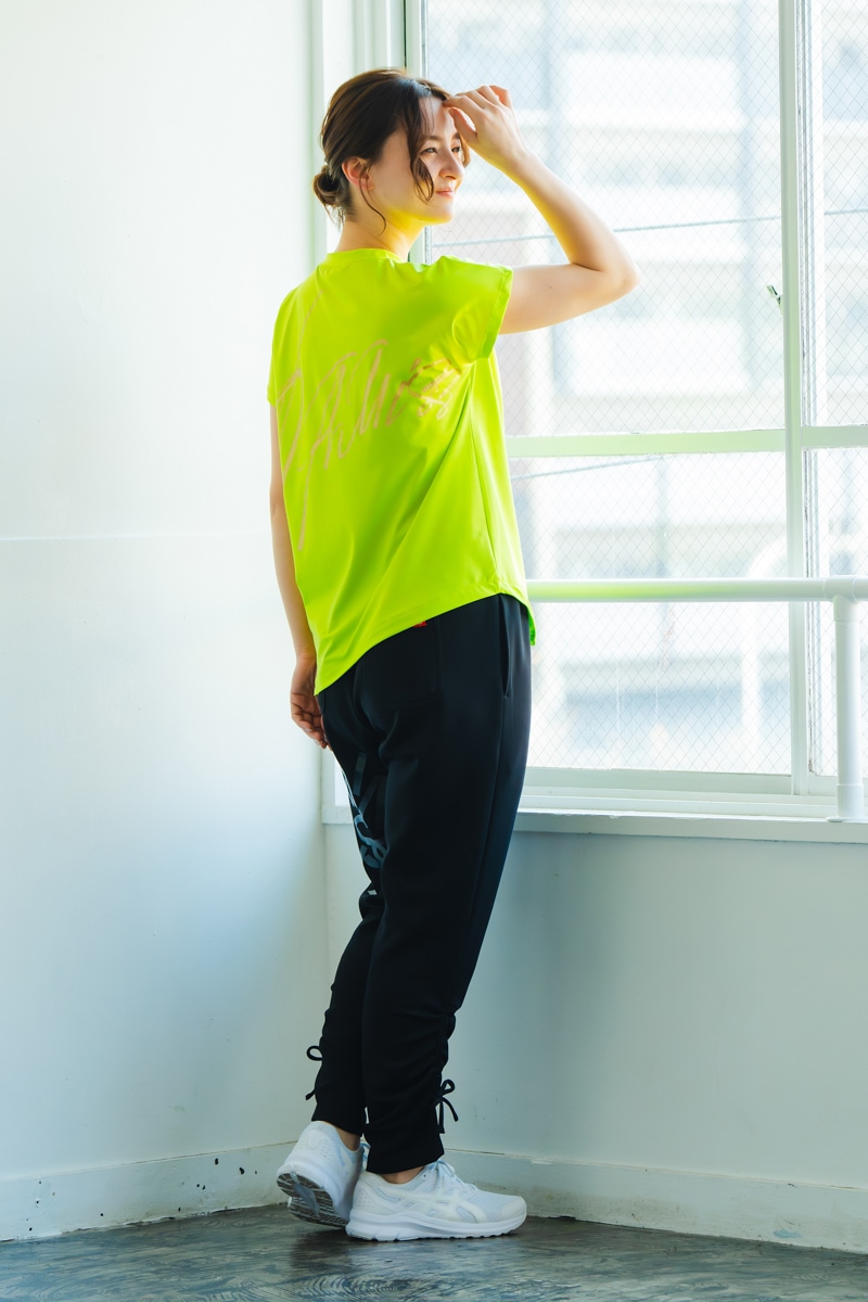 バックBigロゴTシャツ イエロー 1434-1605