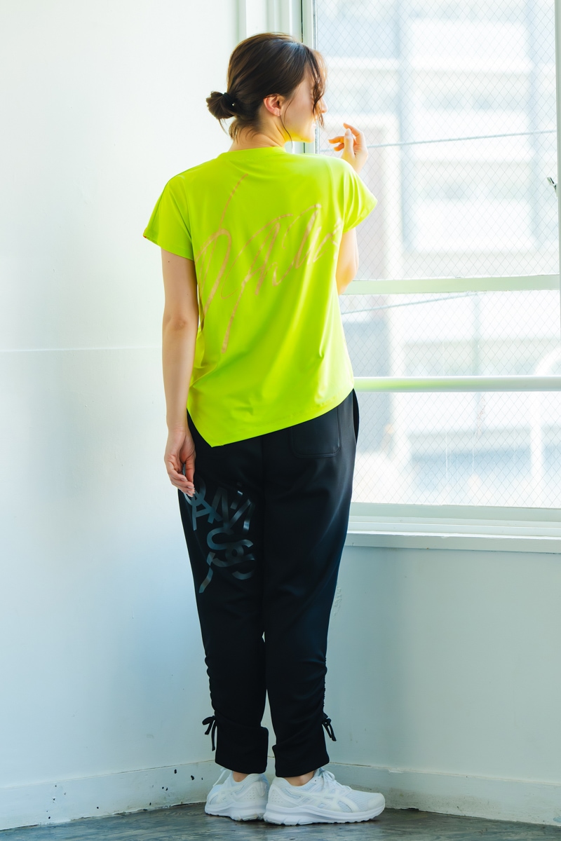 バックBigロゴTシャツ イエロー 1434-1605