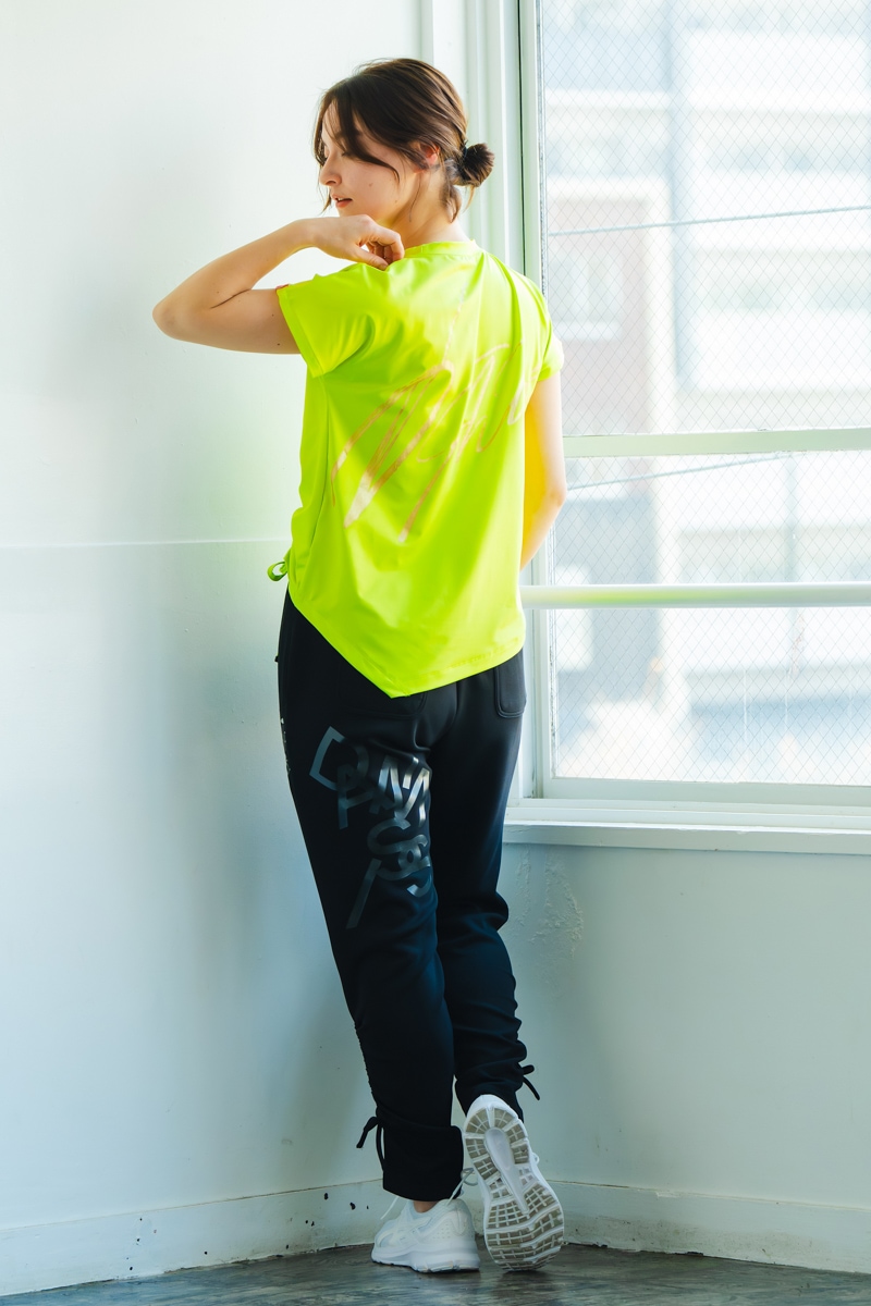 バックBigロゴTシャツ イエロー 1434-1605