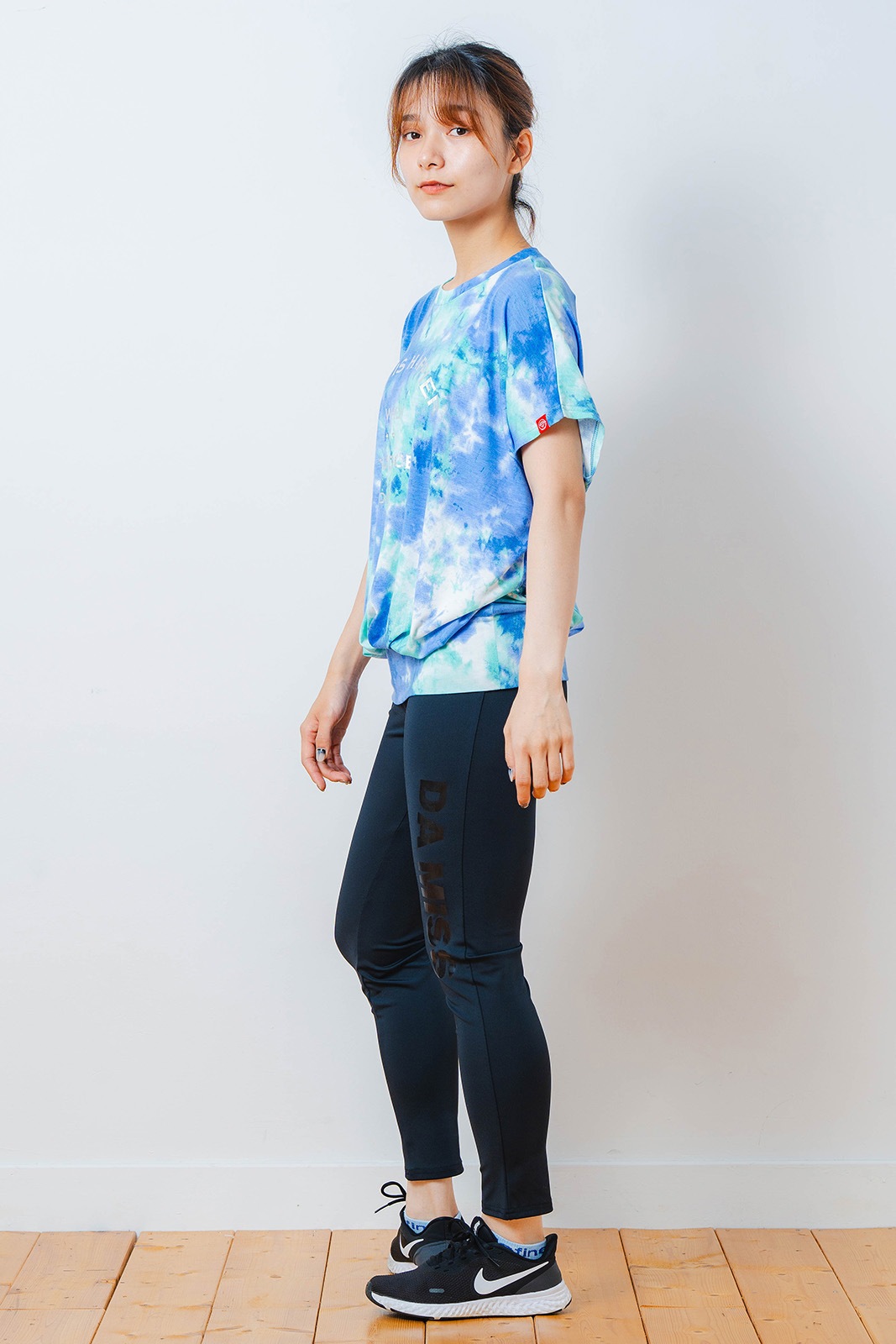 タイダイカスタムプリント  Tシャツ  ブルー 1534-1616 