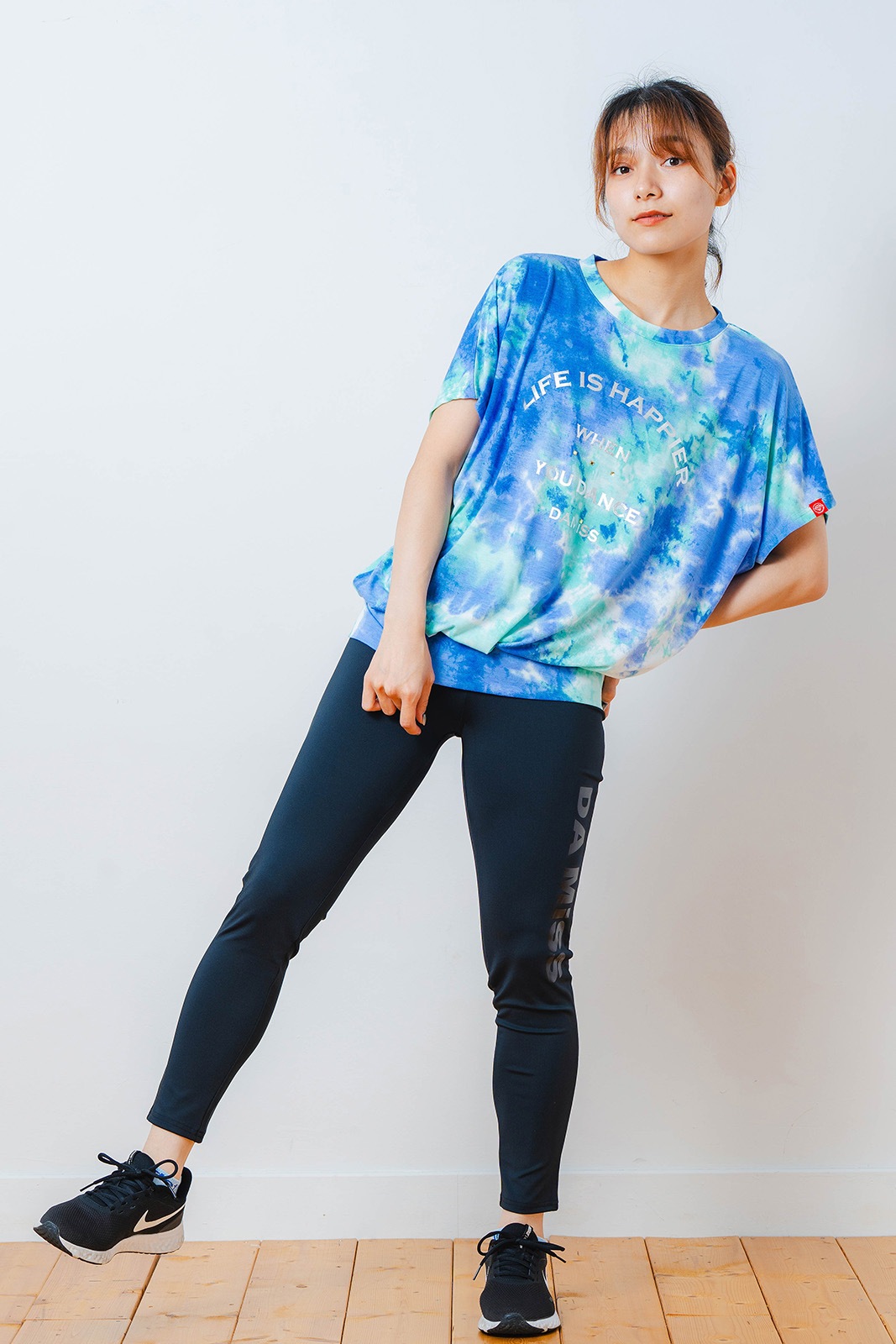 タイダイカスタムプリント  Tシャツ  ブルー 1534-1616 