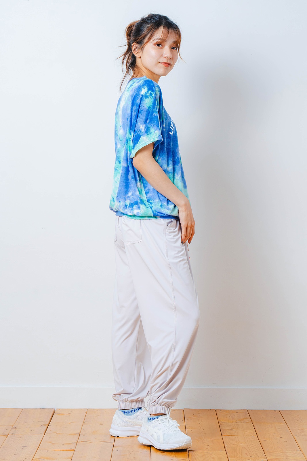 タイダイカスタムプリント  Tシャツ  ブルー 1534-1616 