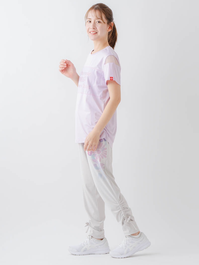 チュールデコTシャツ   ピンク  1634-1465