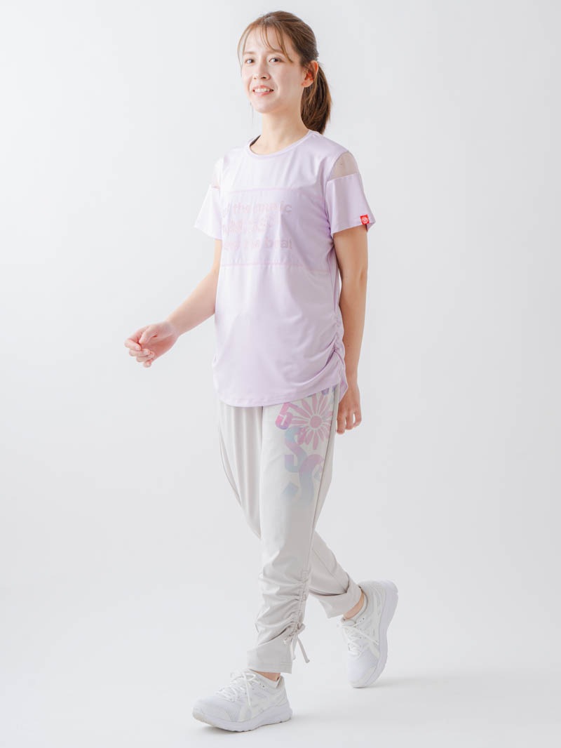 チュールデコTシャツ   ピンク  1634-1465