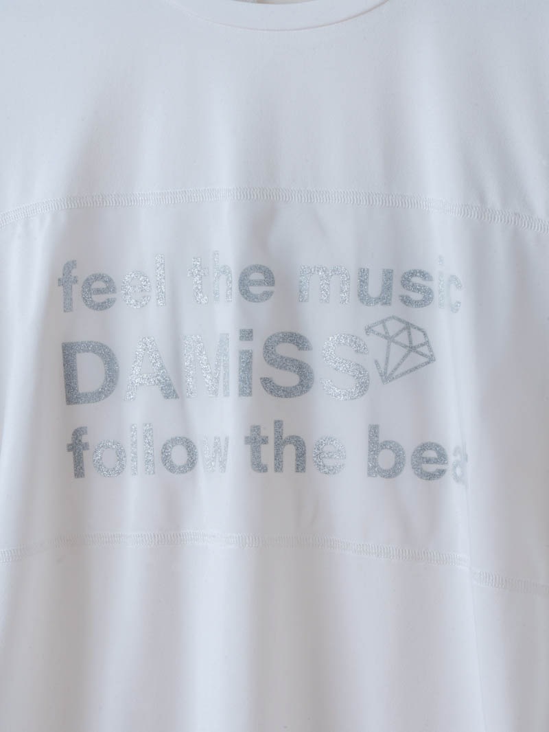 チュールデコTシャツ   ピンク  1634-1465