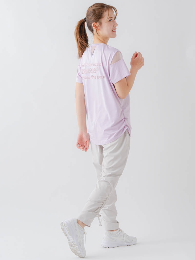チュールデコTシャツ   ピンク  1634-1465