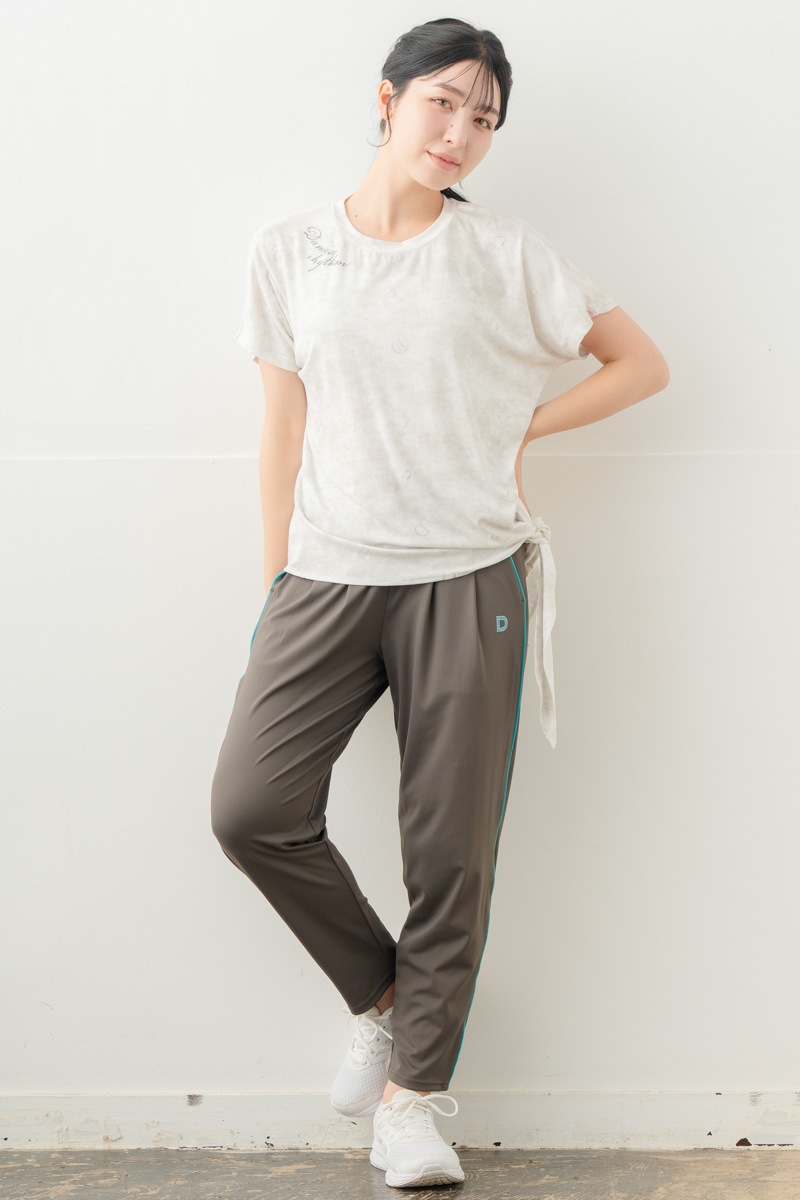 【先行割10％OFF】　ランダムレター結びＴシャツ ホワイト 5634-1492【8/17まで】