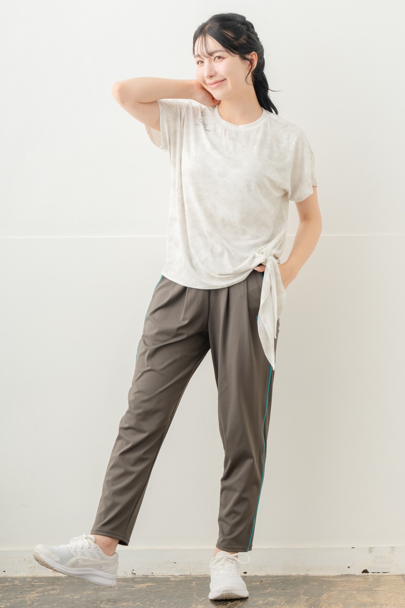 【先行割10％OFF】　ランダムレター結びＴシャツ ホワイト 5634-1492【8/17まで】