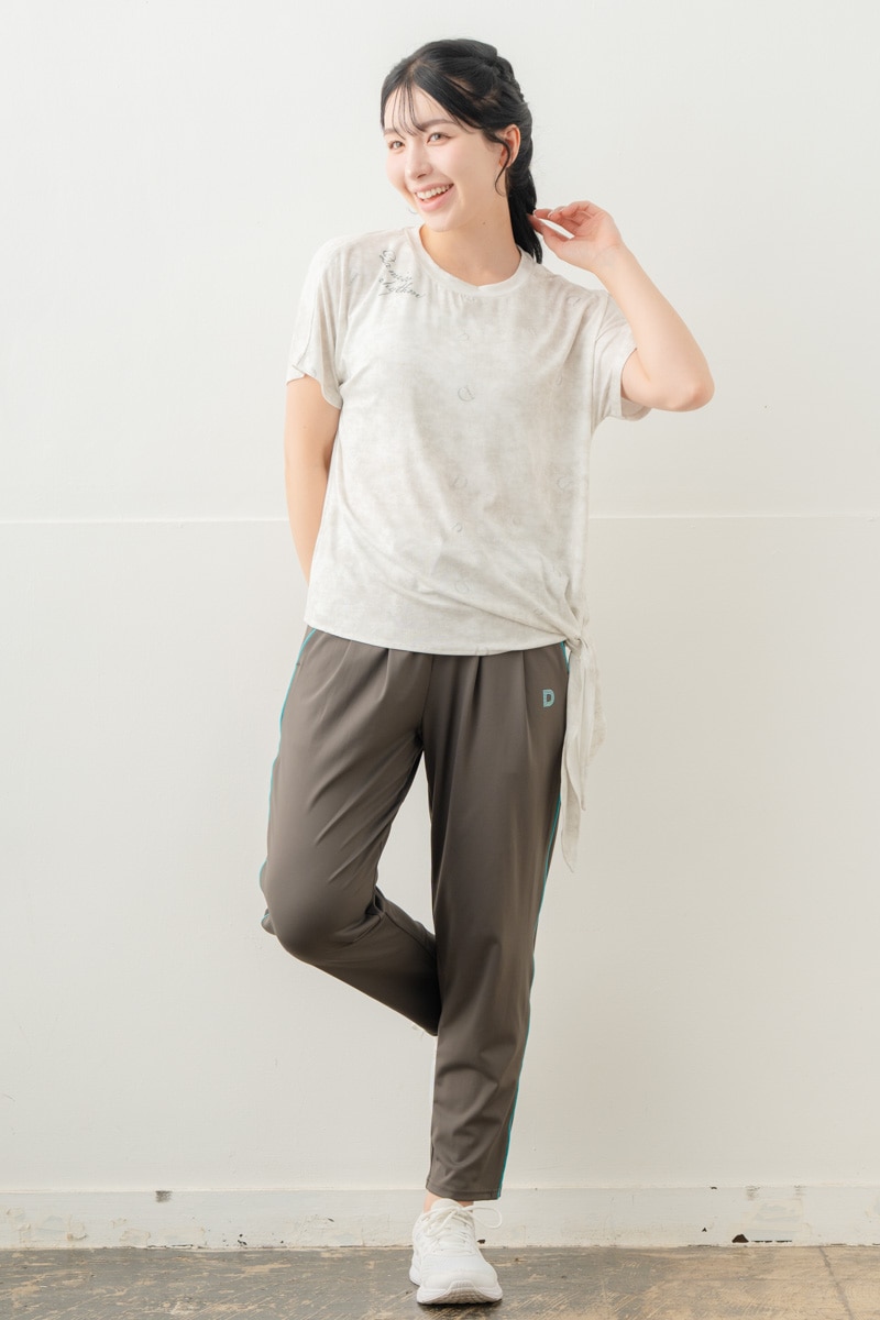 【先行割10％OFF】　ランダムレター結びＴシャツ ホワイト 5634-1492【8/17まで】