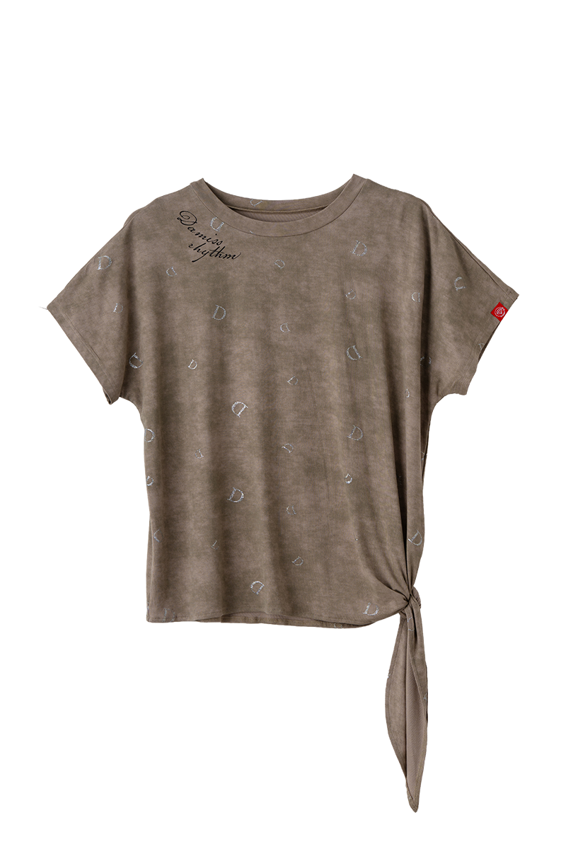 【先行割10％OFF】　ランダムレター結びＴシャツ ホワイト 5634-1492【8/17まで】