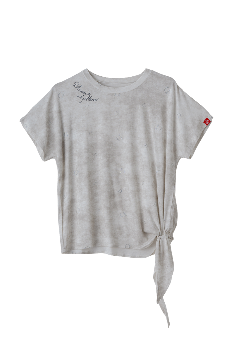 【先行割10％OFF】　ランダムレター結びＴシャツ ホワイト 5634-1492【8/17まで】