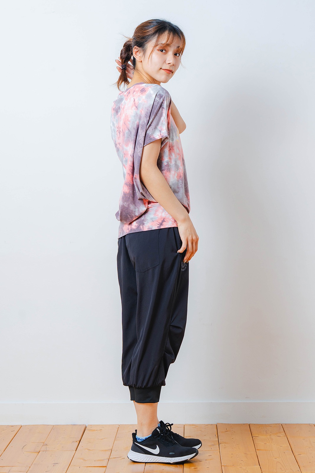 タイダイカスタムプリント Tシャツ オレンジ 1534-1616