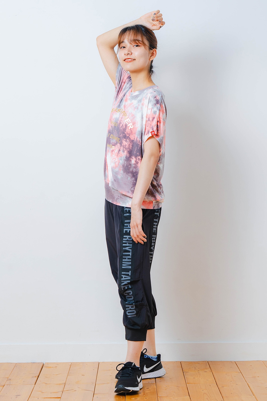 タイダイカスタムプリント Tシャツ オレンジ 1534-1616