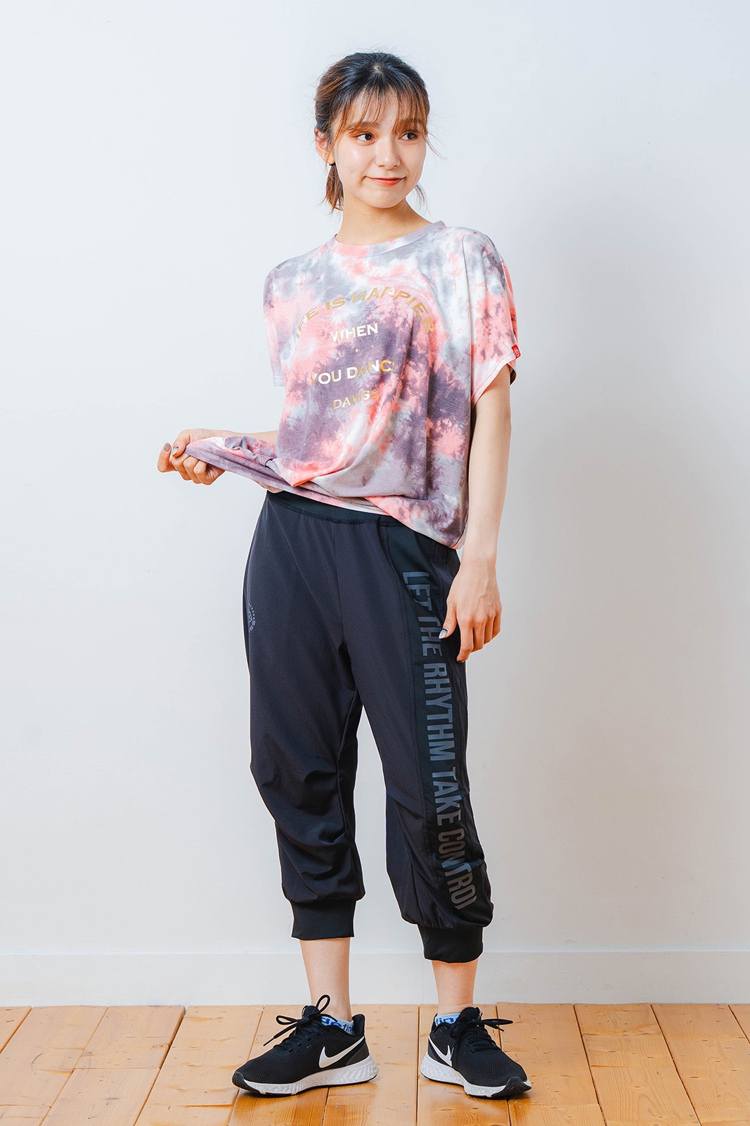 タイダイカスタムプリント Tシャツ オレンジ 1534-1616