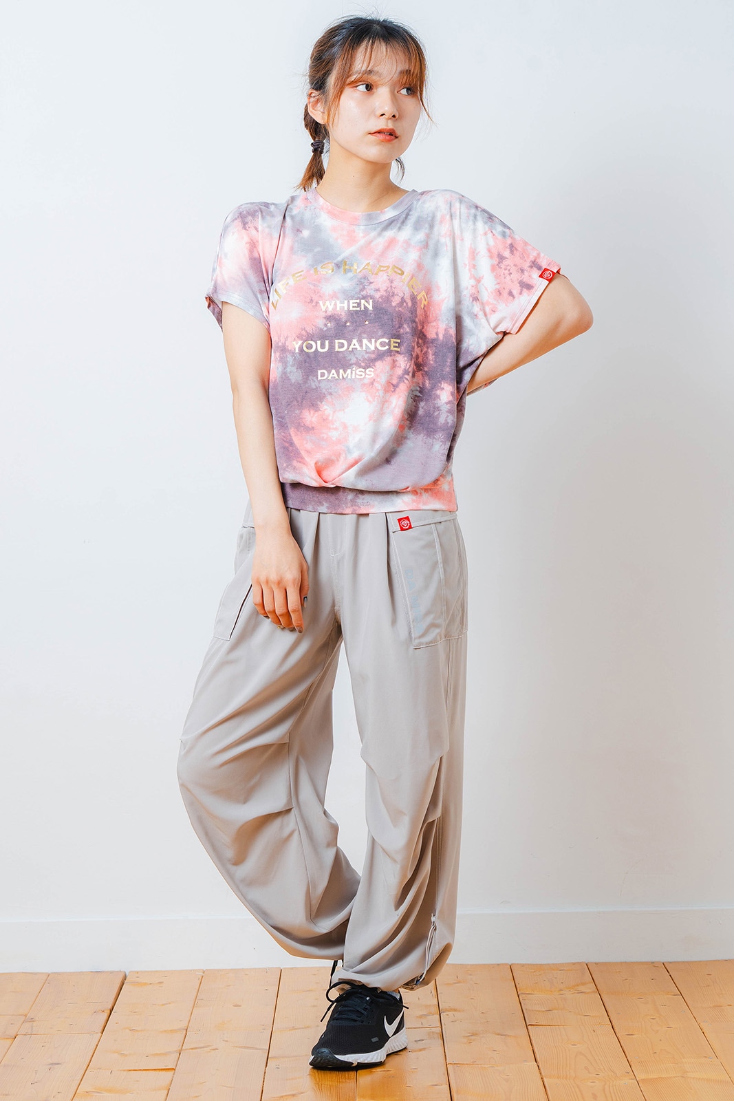 タイダイカスタムプリント Tシャツ オレンジ 1534-1616