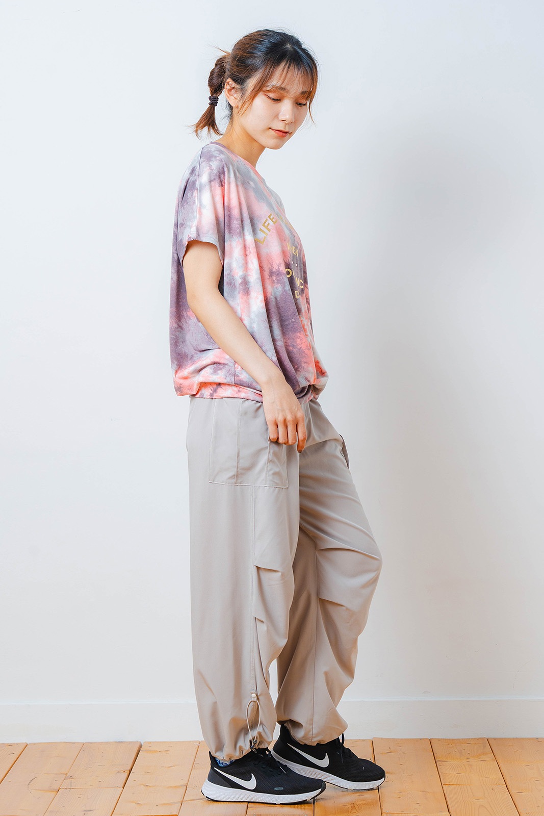 タイダイカスタムプリント Tシャツ オレンジ 1534-1616