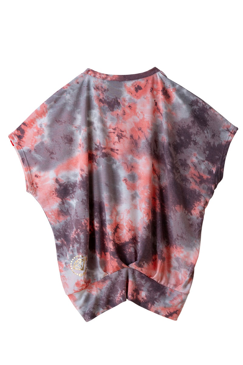 タイダイカスタムプリント Tシャツ オレンジ 1534-1616