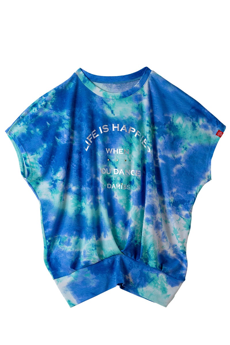 タイダイカスタムプリント Tシャツ オレンジ 1534-1616