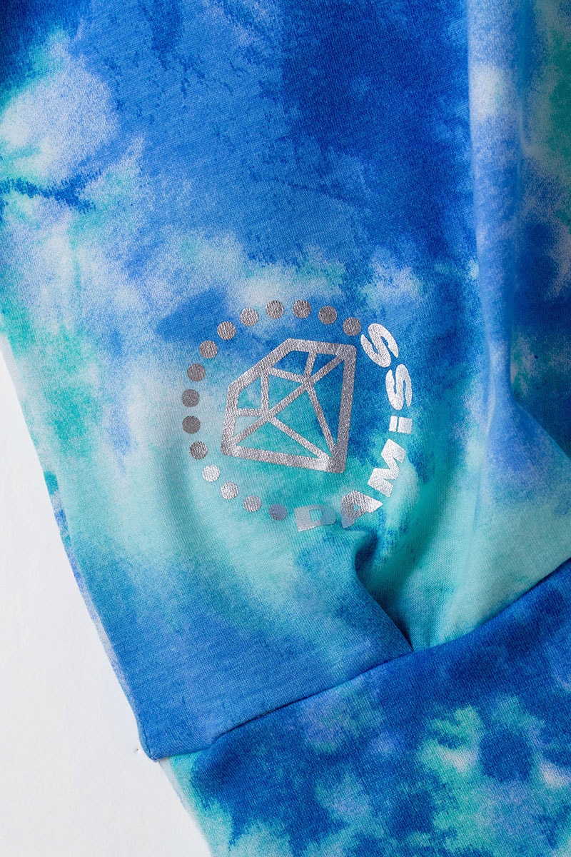 タイダイカスタムプリント Tシャツ オレンジ 1534-1616