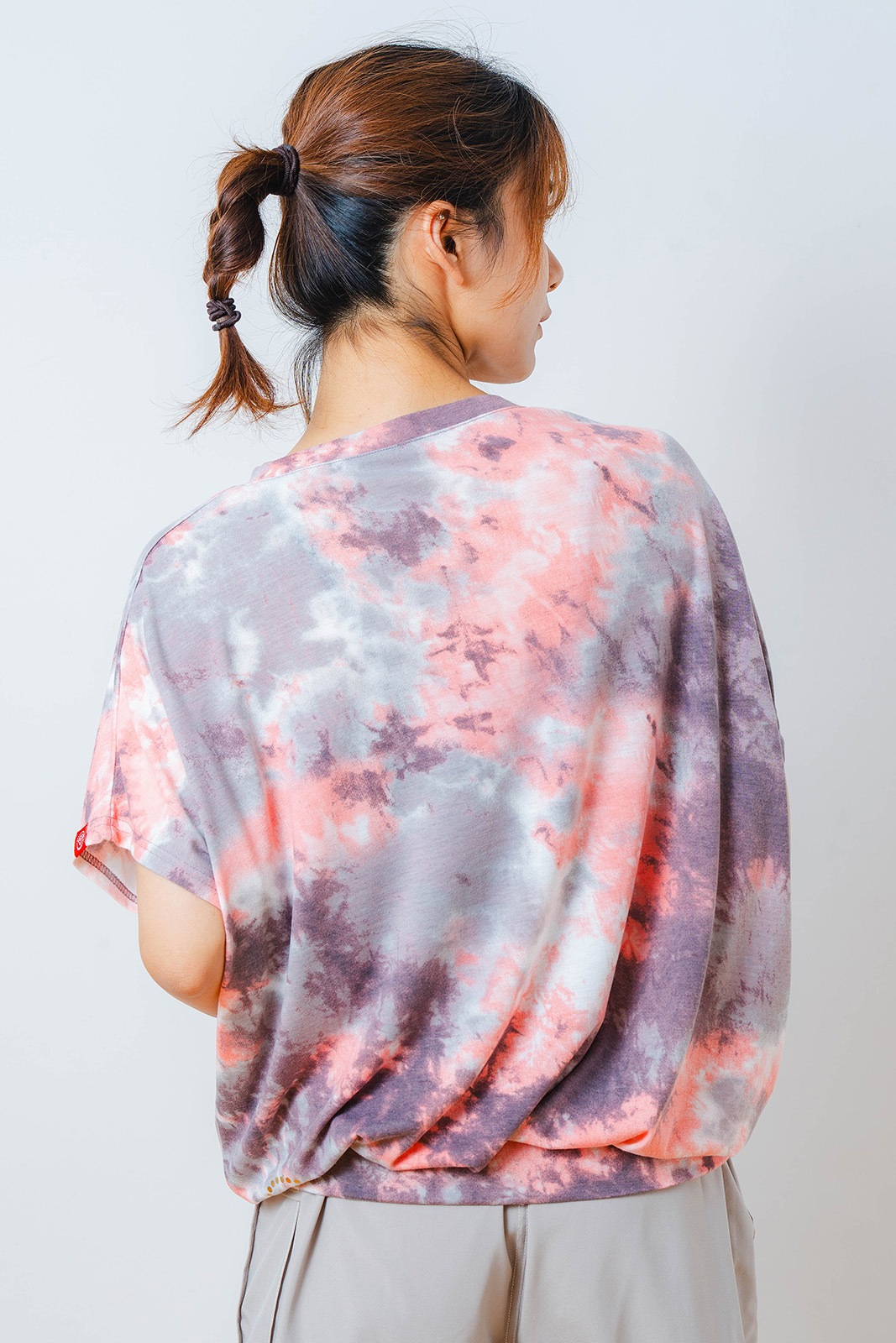 タイダイカスタムプリント Tシャツ オレンジ 1534-1616