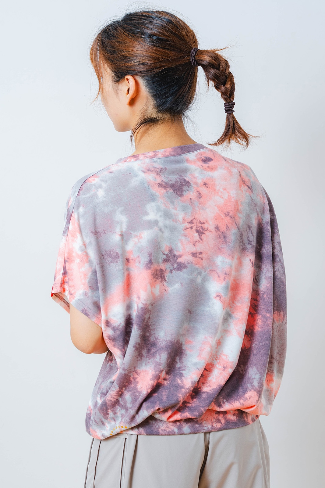 タイダイカスタムプリント Tシャツ オレンジ 1534-1616