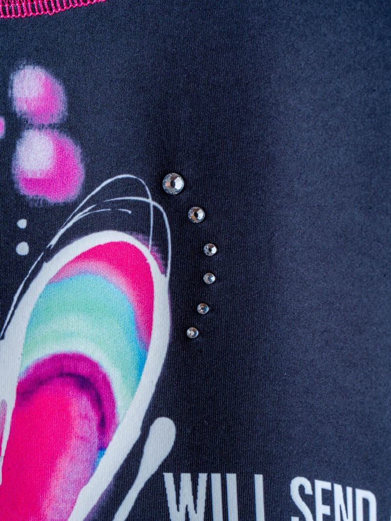 ペイントハートTシャツ  ホワイト  1634-1466