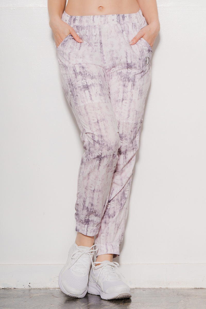 シャドープリントジョガーパンツ ピンク 1432-1420