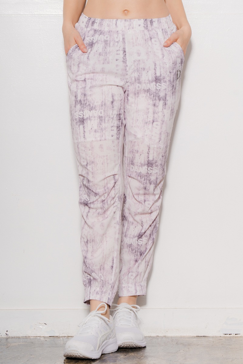 シャドープリントジョガーパンツ ピンク 1432-1420