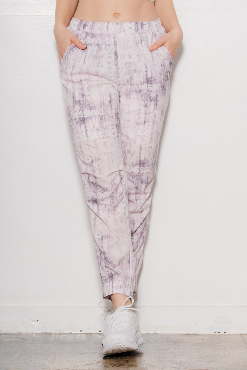 シャドープリントジョガーパンツ ピンク 1432-1420