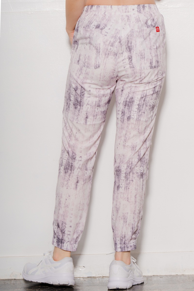 シャドープリントジョガーパンツ ピンク 1432-1420