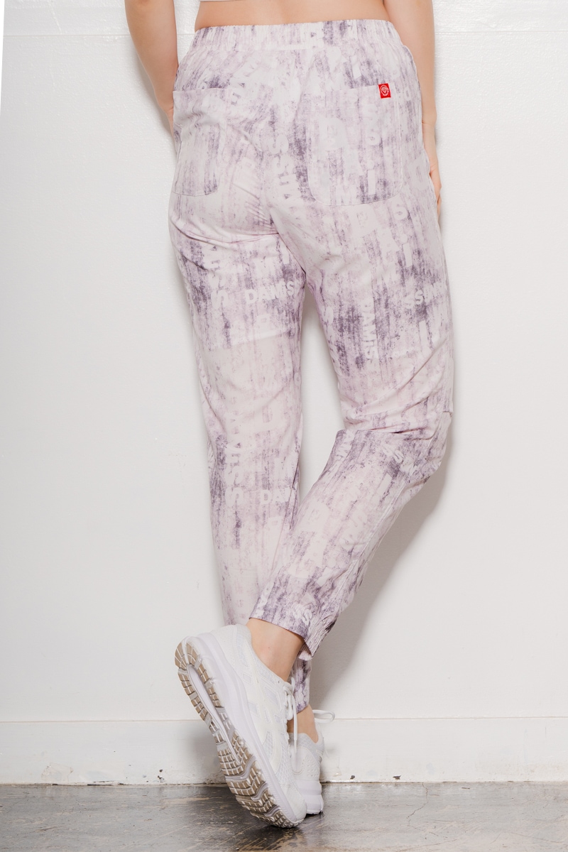 シャドープリントジョガーパンツ ピンク 1432-1420