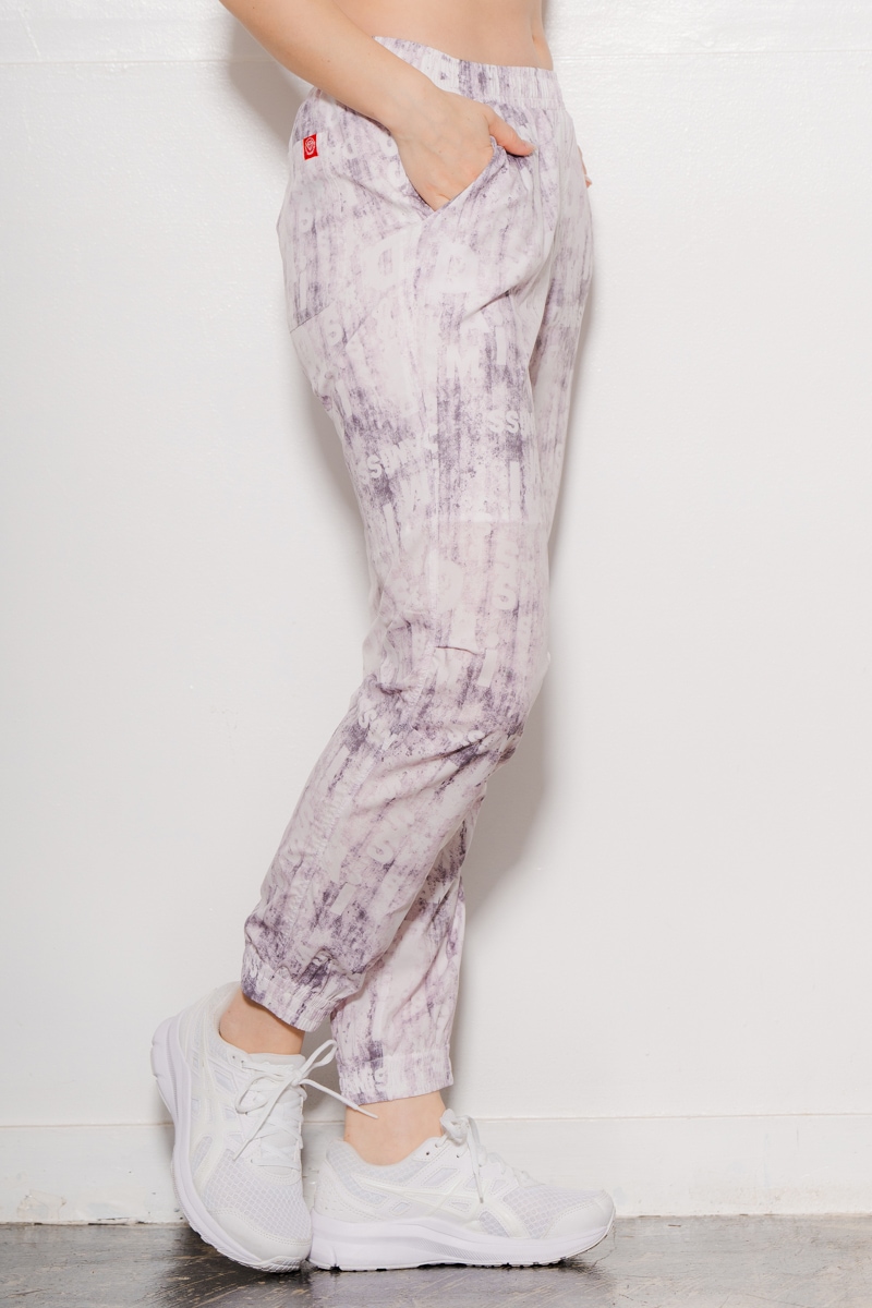 シャドープリントジョガーパンツ ピンク 1432-1420