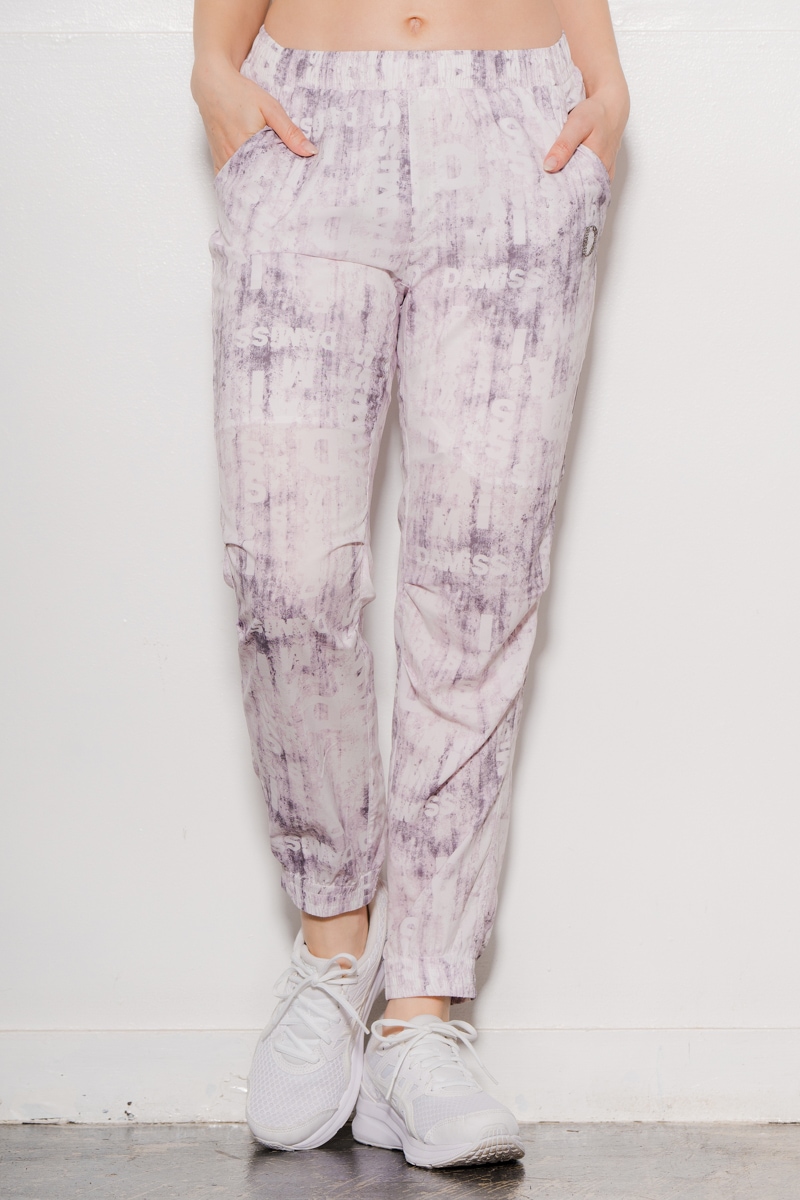 シャドープリントジョガーパンツ ピンク 1432-1420