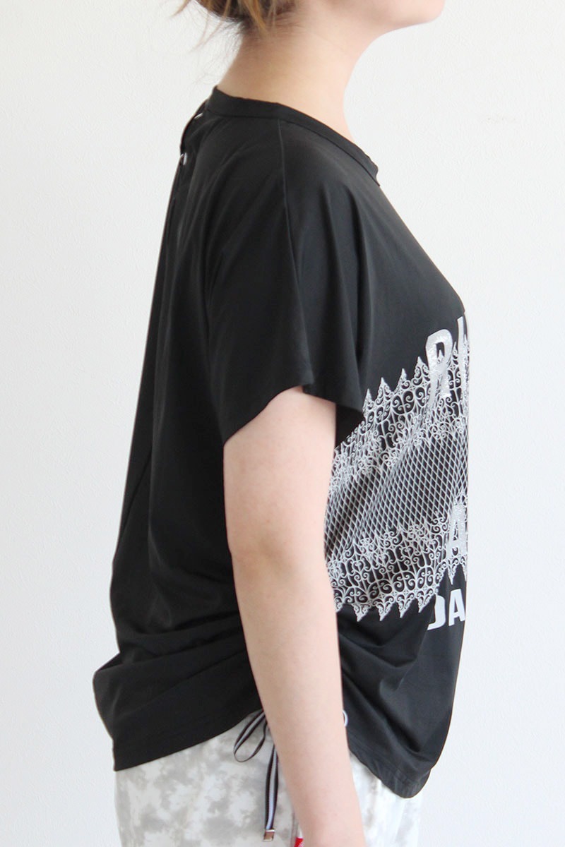 ハロウィンストリートTシャツ　ブラック　1534-1454