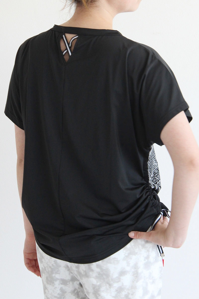 ハロウィンストリートTシャツ　ブラック　1534-1454