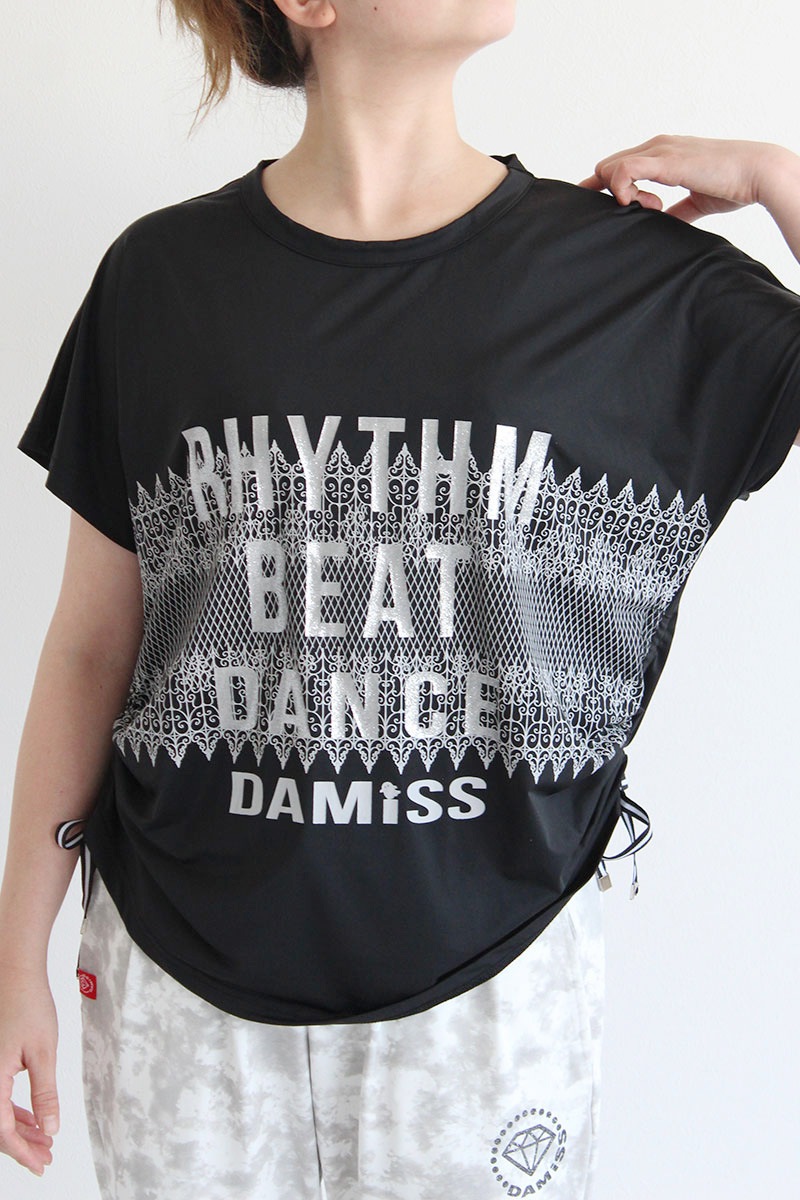 ハロウィンストリートTシャツ　ブラック　1534-1454