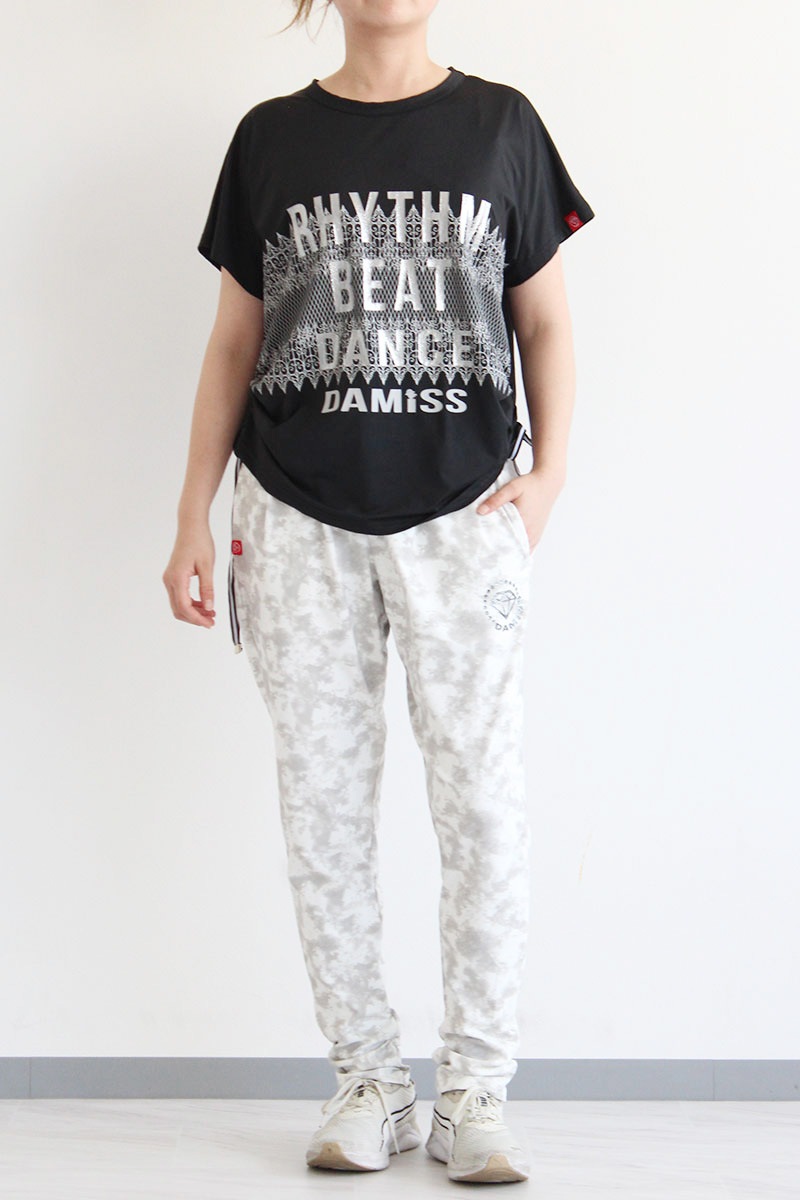 ハロウィンストリートTシャツ　ブラック　1534-1454