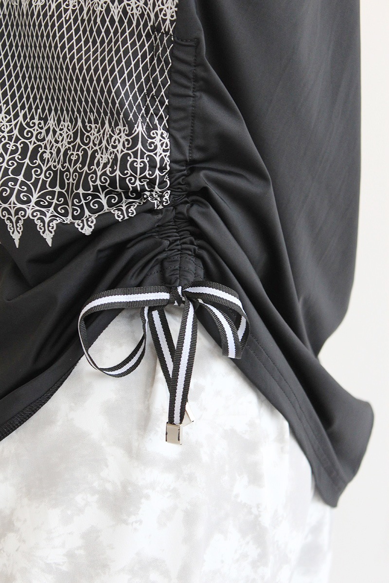 ハロウィンストリートTシャツ　ブラック　1534-1454