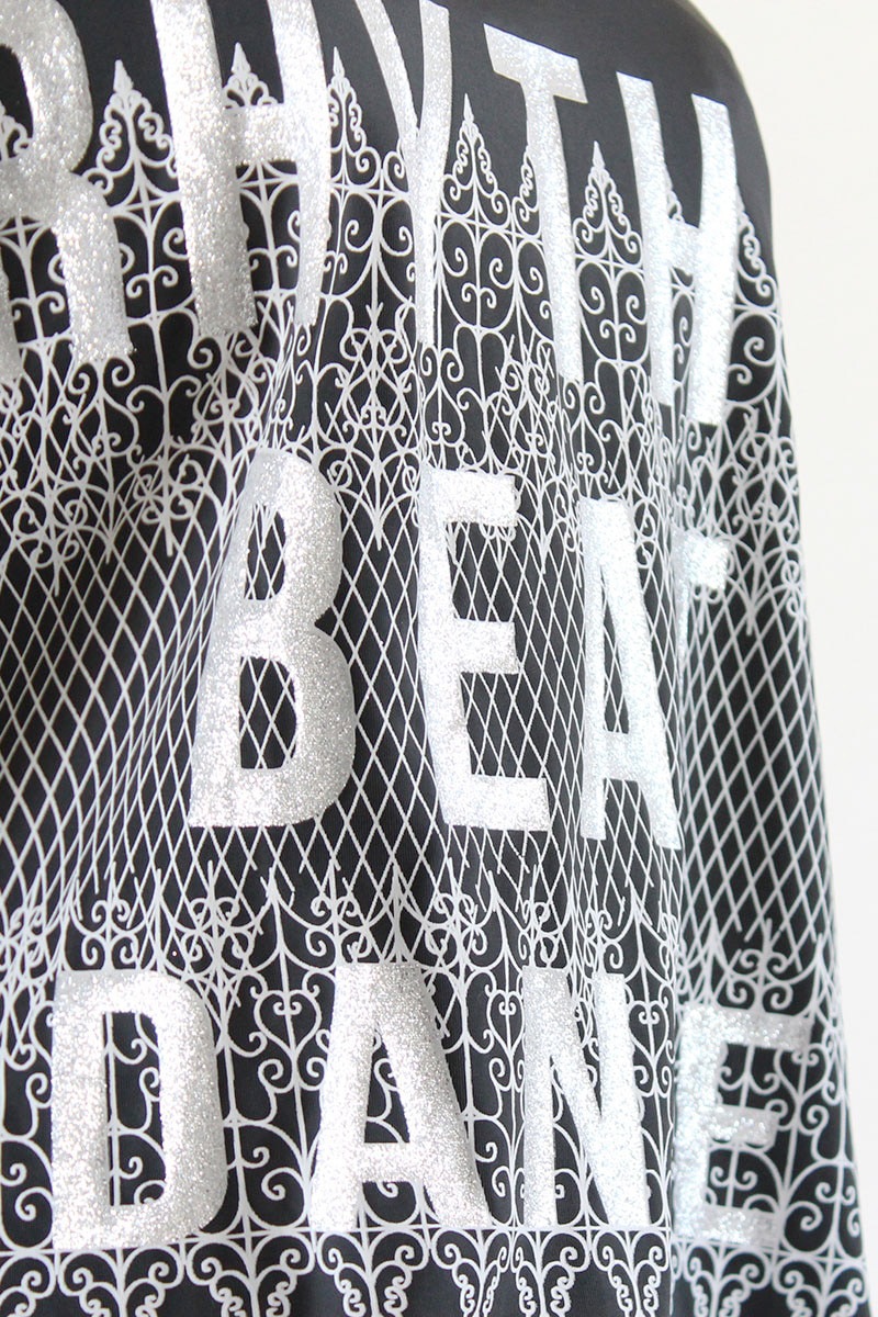 ハロウィンストリートTシャツ　ブラック　1534-1454