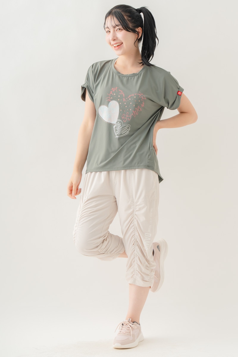 【先行割10％OFF】　AIRYパッカリングカプリパンツ アイボリー 1631-1641【8/17まで】
