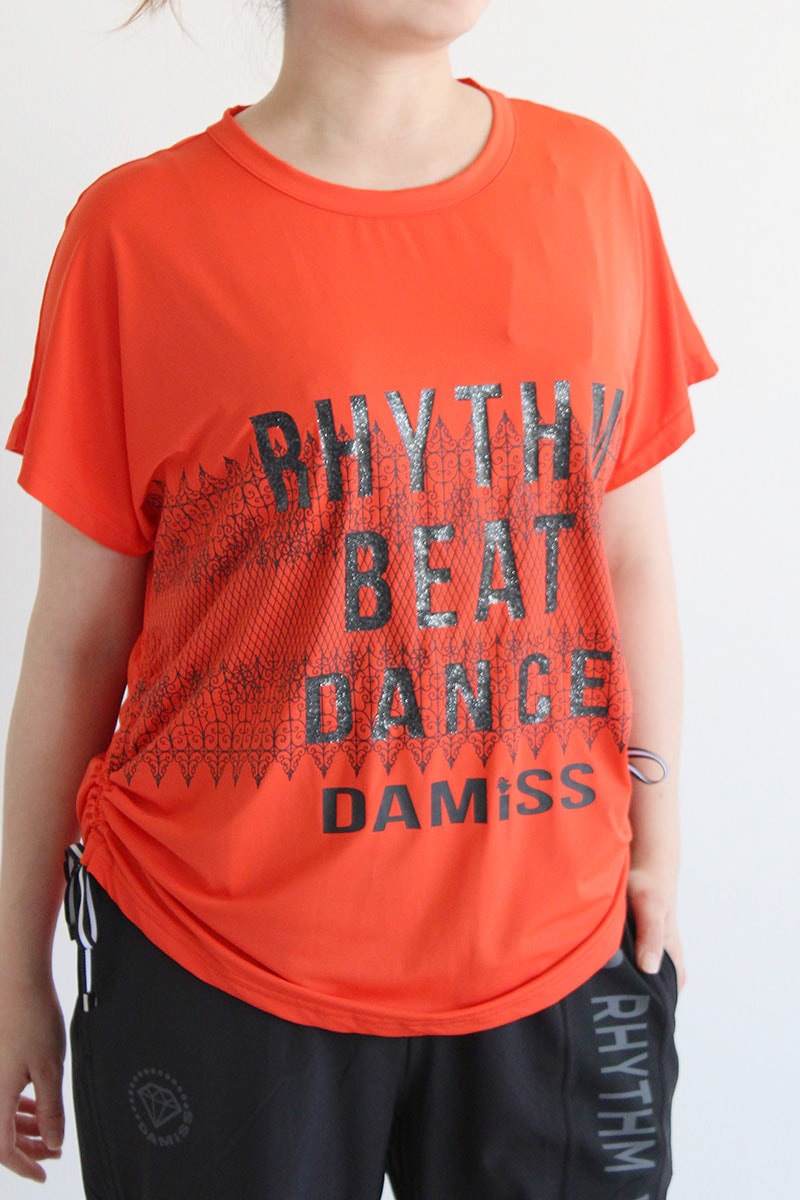 ハロウィンストリートTシャツ　オレンジ　1534-1454 