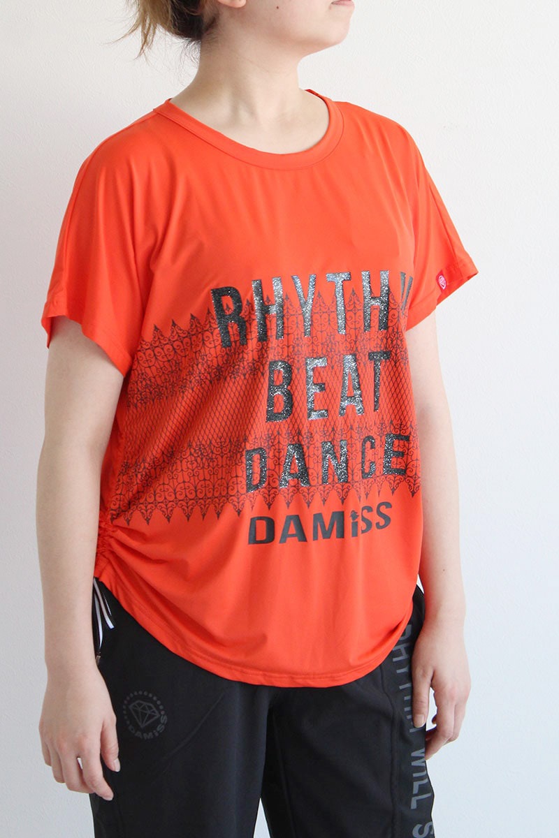 ハロウィンストリートTシャツ　オレンジ　1534-1454 