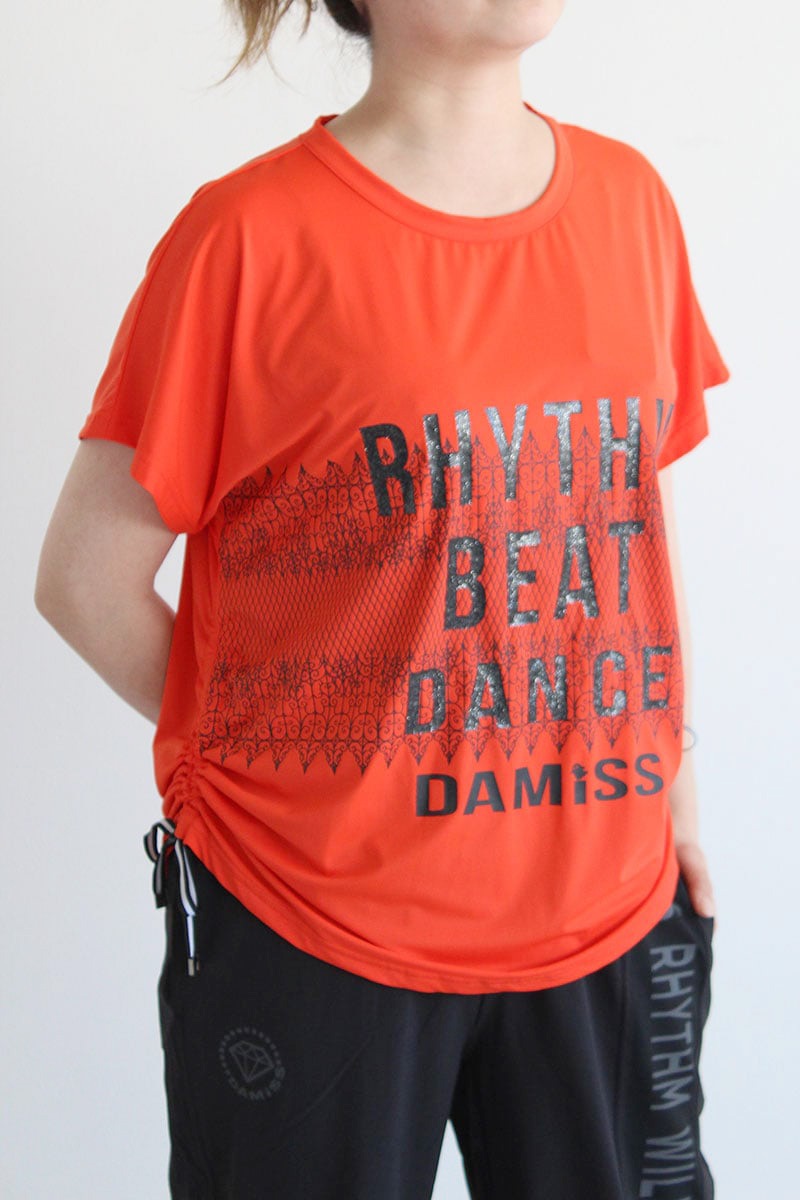 ハロウィンストリートTシャツ　オレンジ　1534-1454 