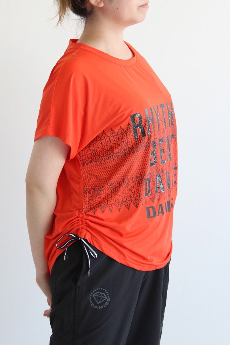 ハロウィンストリートTシャツ　オレンジ　1534-1454 