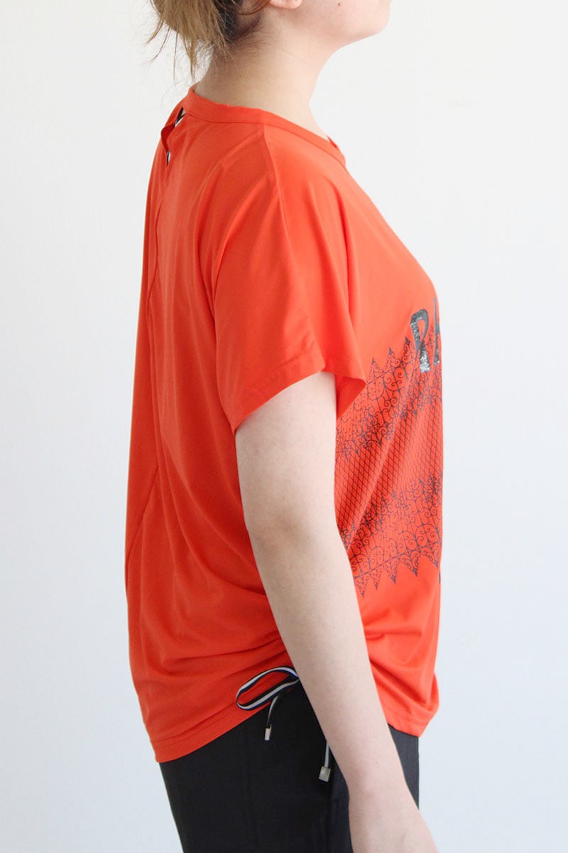 ハロウィンストリートTシャツ　オレンジ　1534-1454 