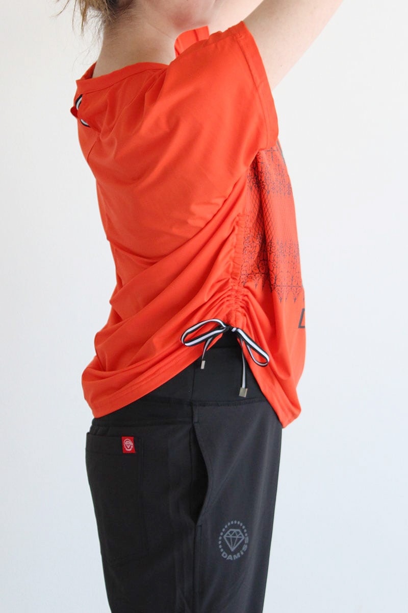 ハロウィンストリートTシャツ　オレンジ　1534-1454 